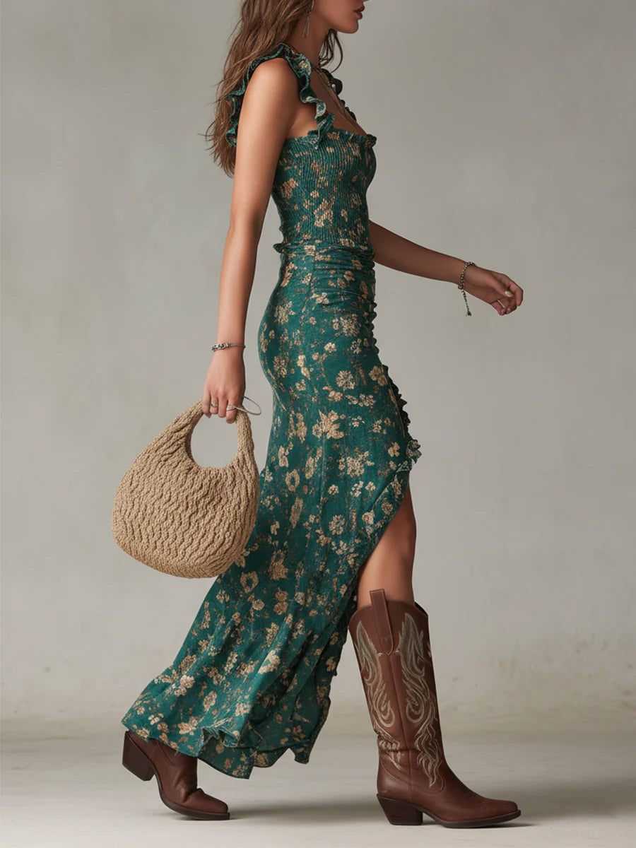 Bianca – Wild Charm Boho Floral Dress