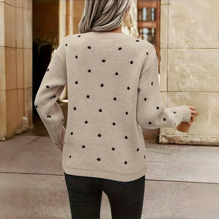 Romy | Cozy Dot Sweater