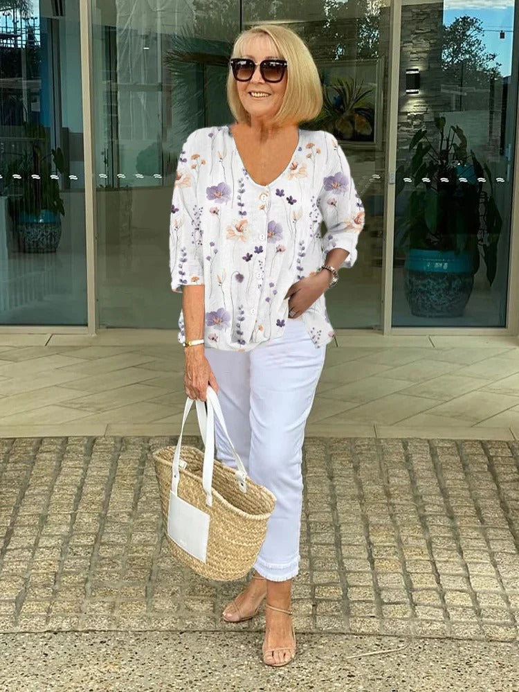 Sherry™ | Floral Top