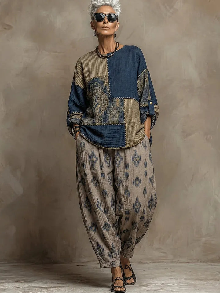 Paloma™ | Paisley Top & Trouser Set