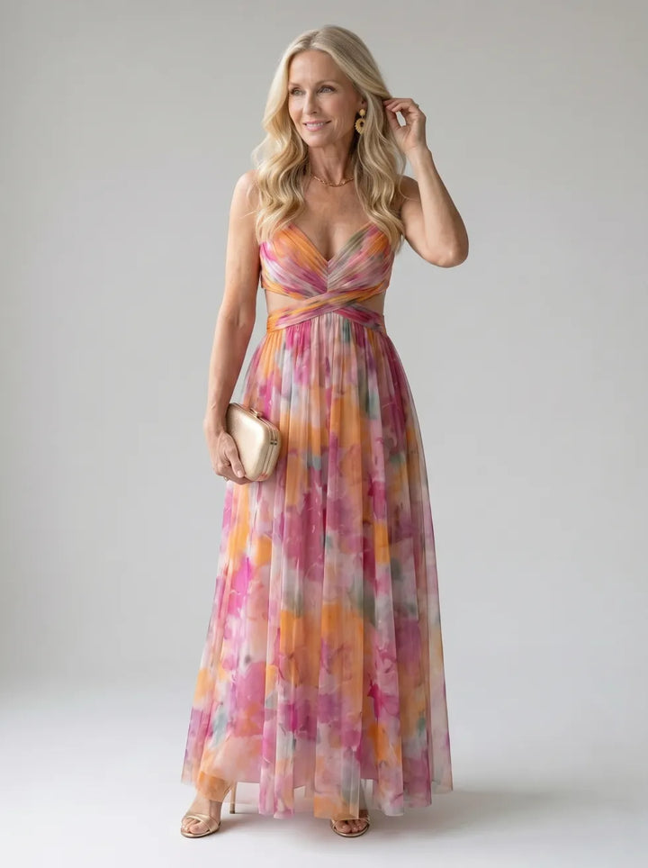 Isel™ Soft Wrap Maxi Dress