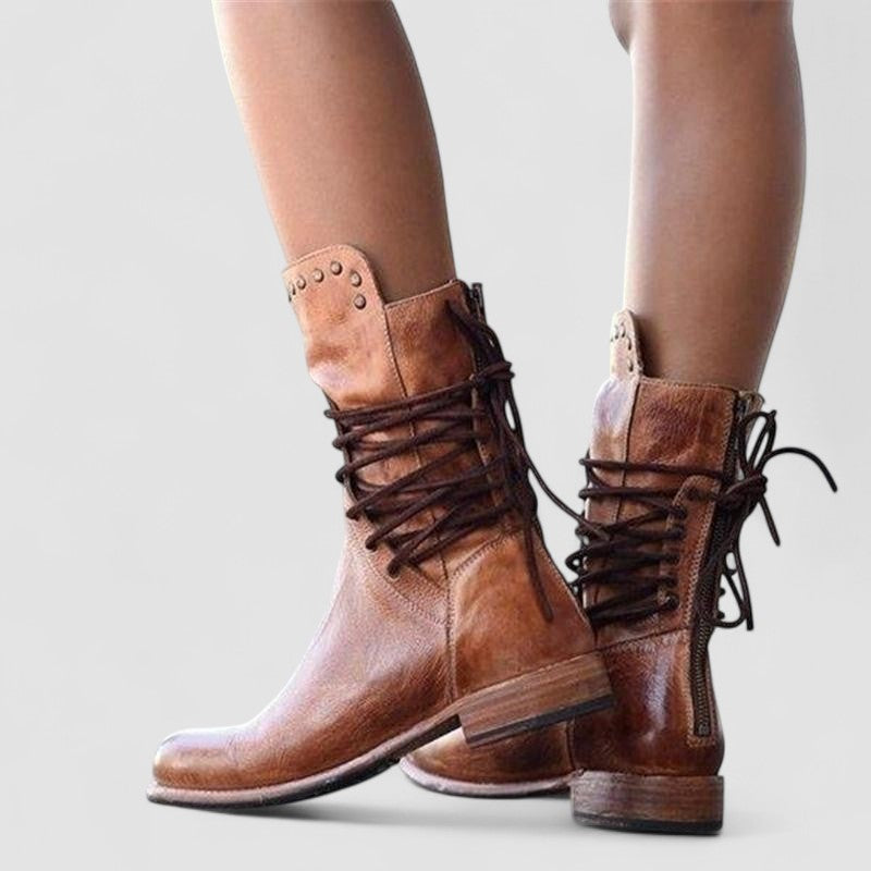 Mae – Orthopedic Western Boots