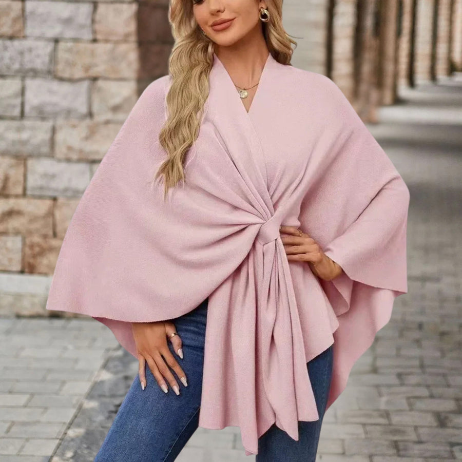 Silei | Elegant Poncho Sweater