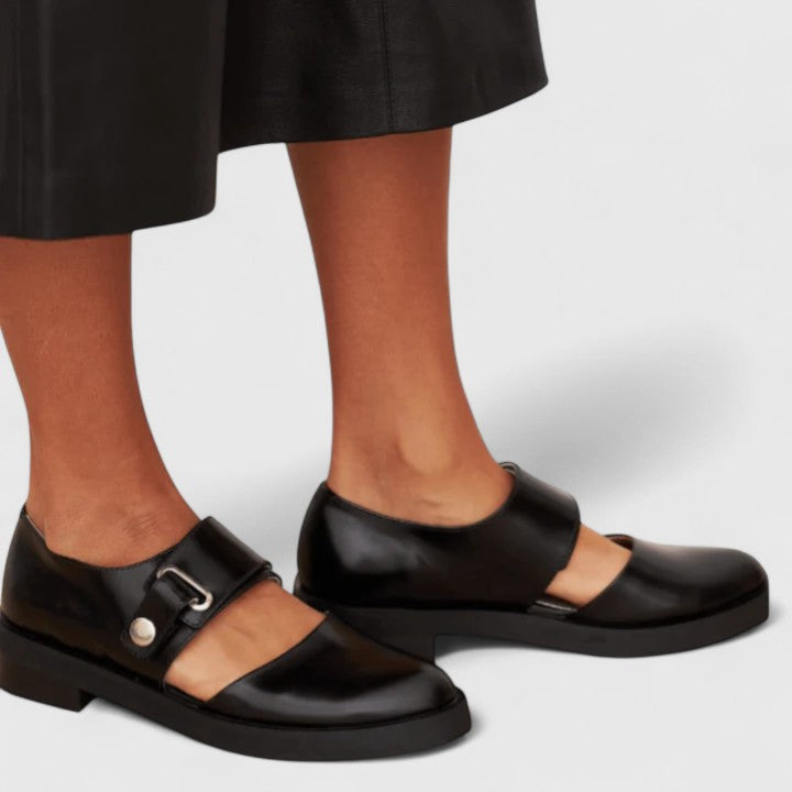 Orthopedic Mary Jane Shoes Real Leather