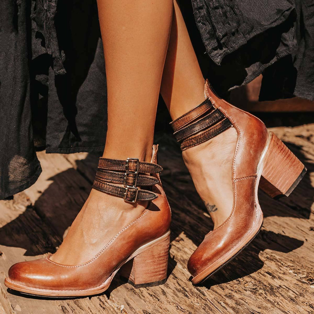 Dorothy | Buckle Strap Block Heel