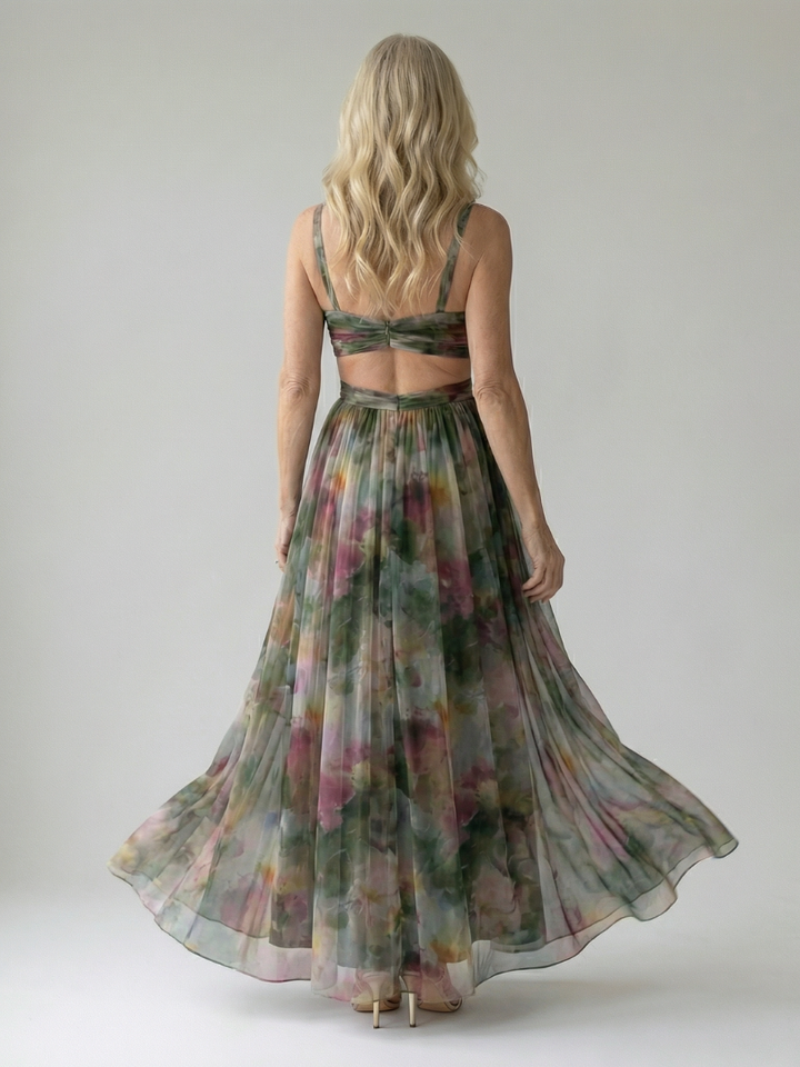 Isel™ Soft Wrap Maxi Dress