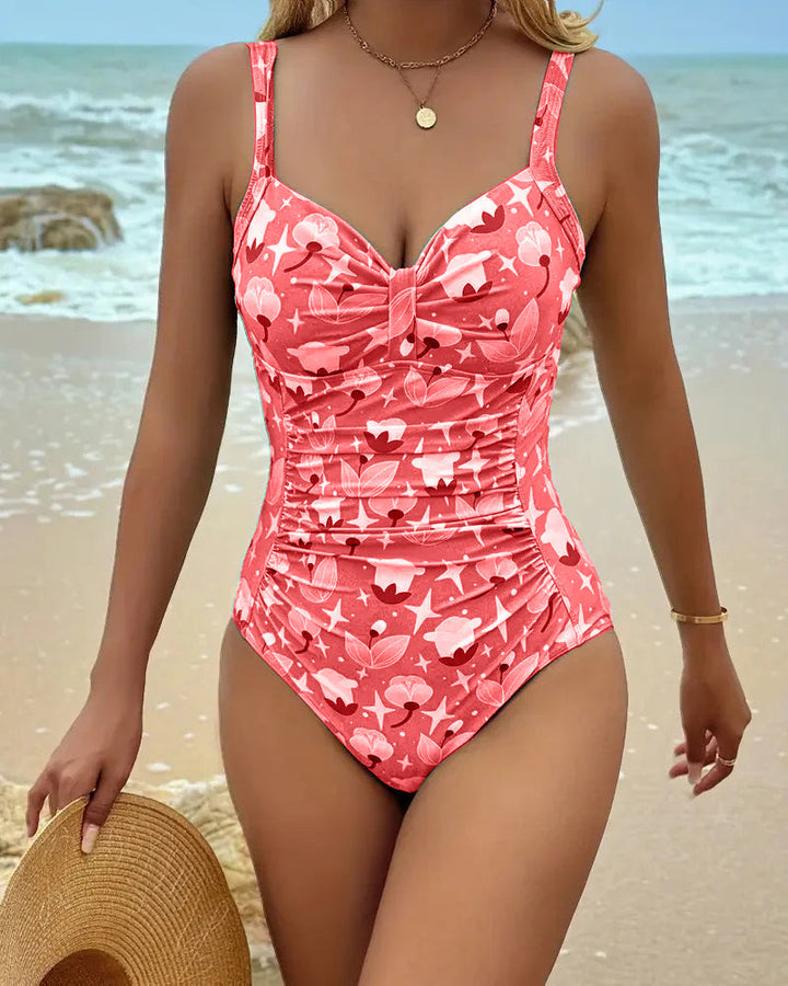 Clara™ | One Piece Printed Tankini