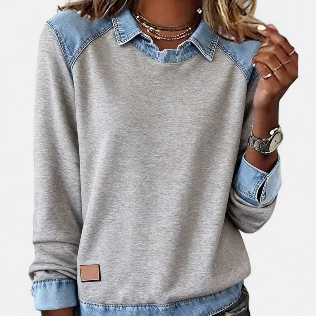 Regina | Trendy Long Sleeve Sweater