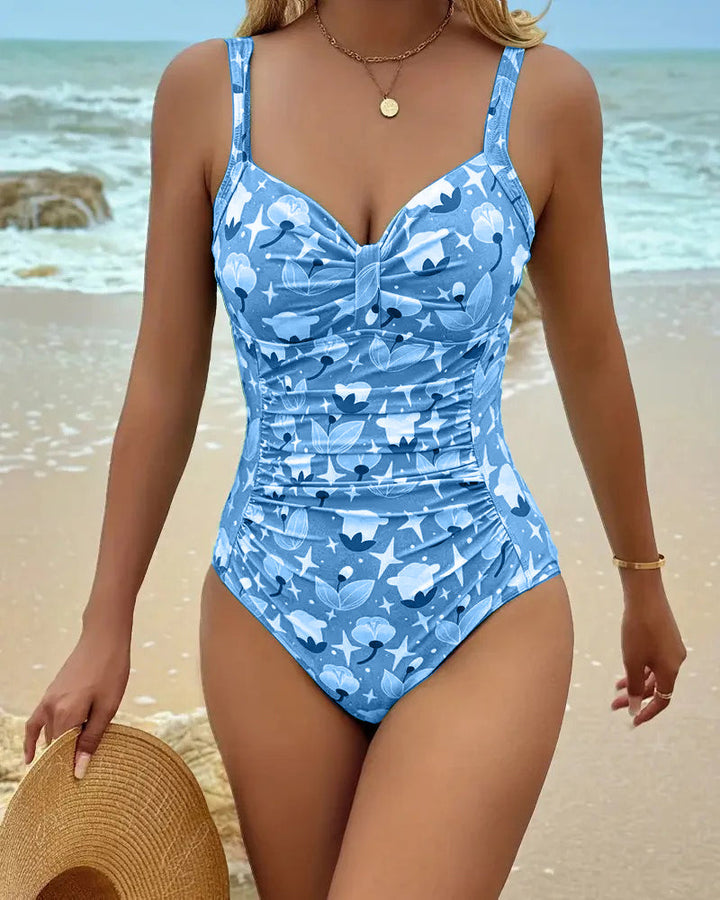 Clara™ | One Piece Printed Tankini