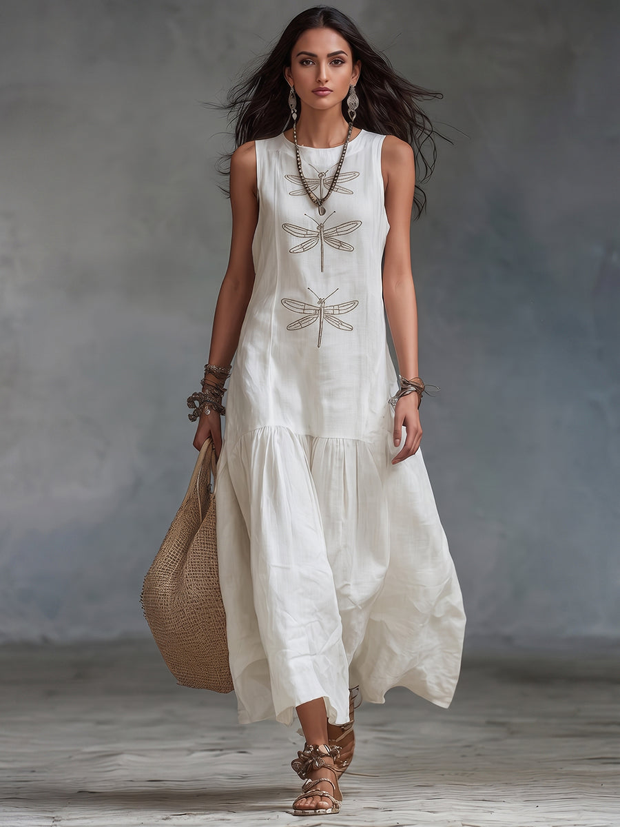 Geneva - Sleeveless Maxi Dress