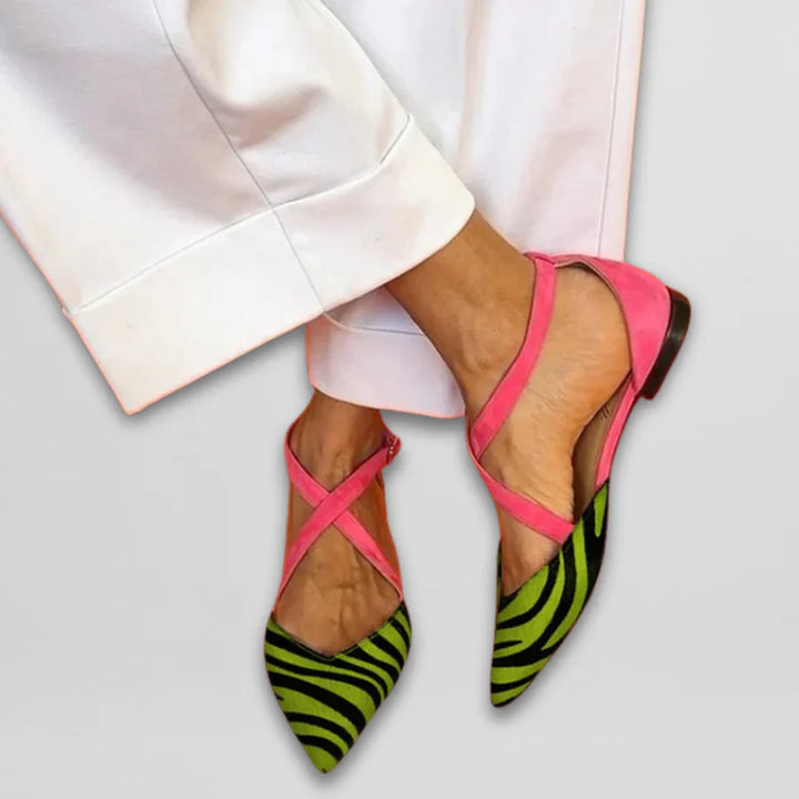 Fern | Ballet Flats with Straps