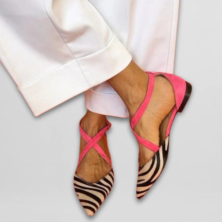 Fern | Ballet Flats with Straps