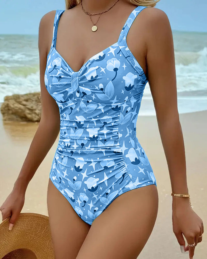 Clara™ | One Piece Printed Tankini