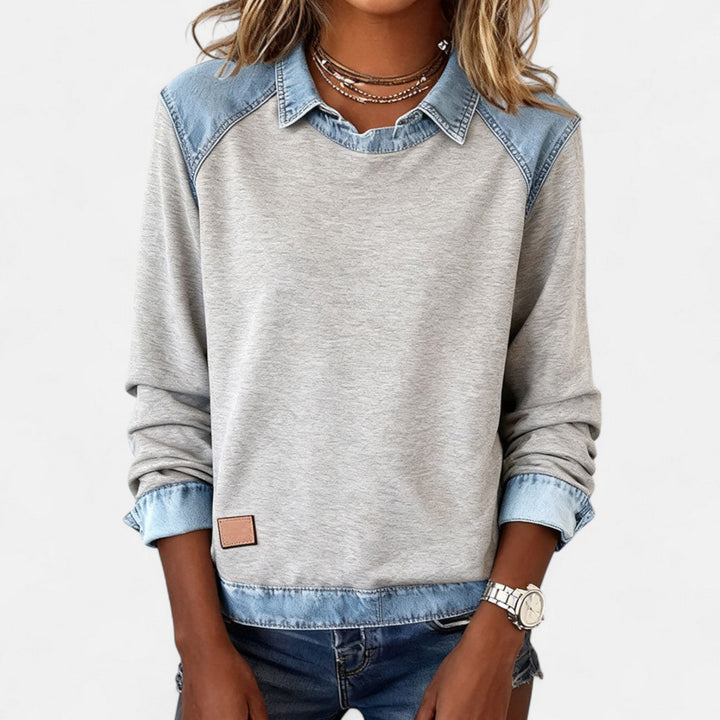 Regina | Trendy Long Sleeve Sweater