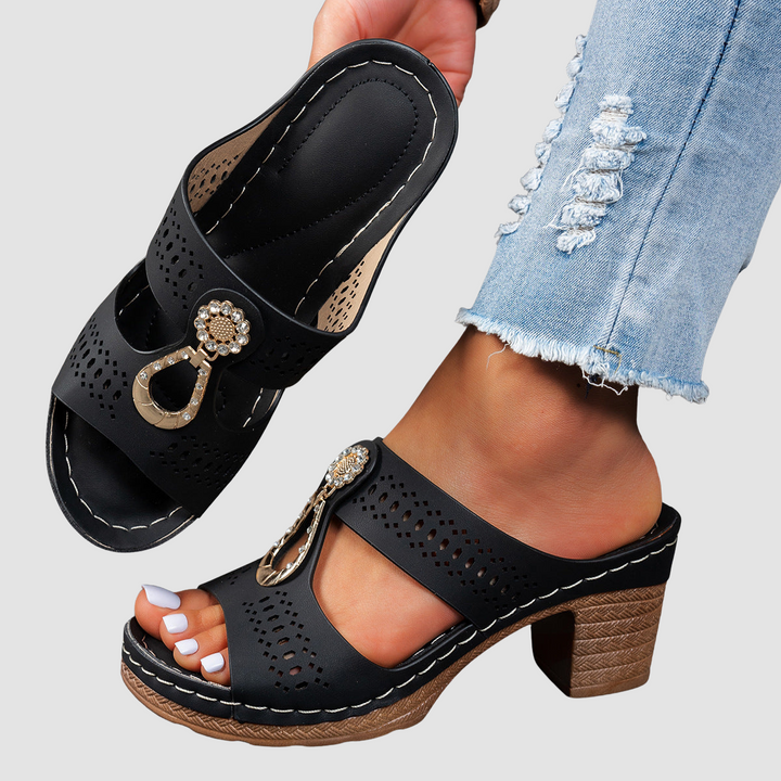 Linda | High Heel Orthopedic Comfort Sandals