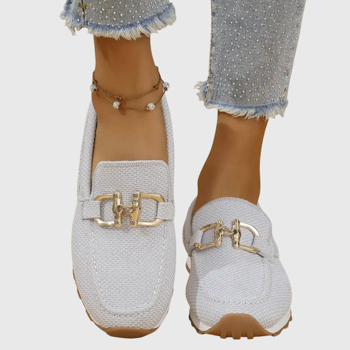 Horsebit Detail Comfort Real Leather Loafers