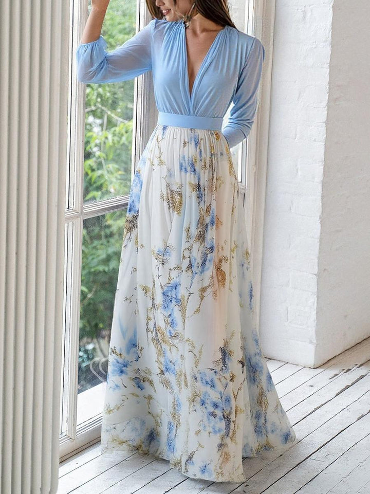 Audrey | Beautiful Maxi Dress with Floral Print