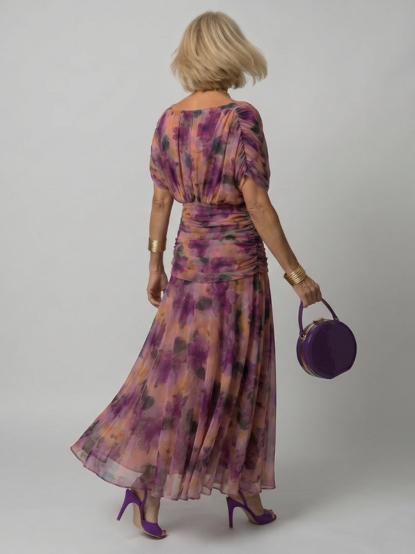 Calen™ Off Shoulder Flow Midi Dress