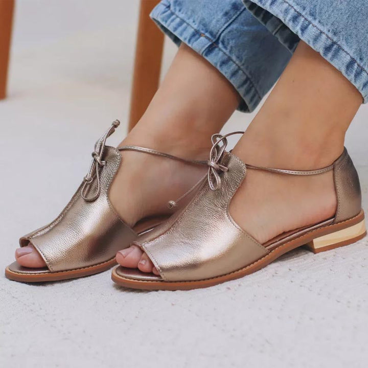 LILLIANA™ – STRAP-STYLE LEATHER SANDAL