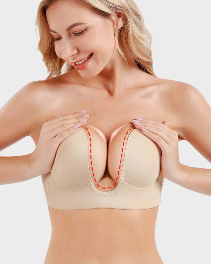 ShapeFlow™ | Push-Up Plunge Bra