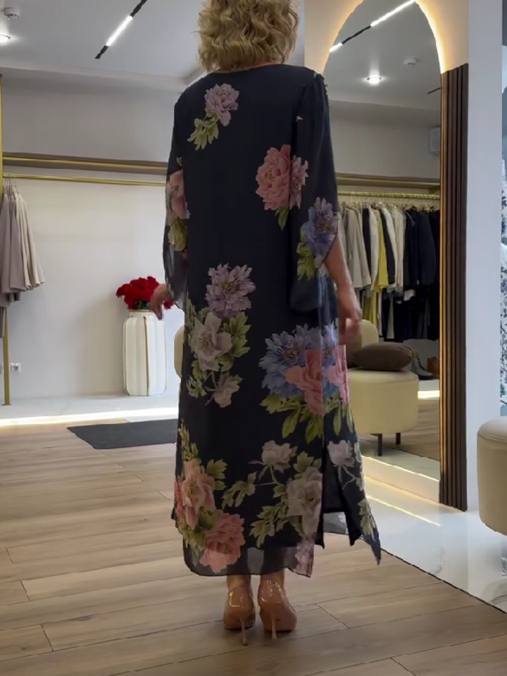 Nancy  | Floral Loose Maxi Dress