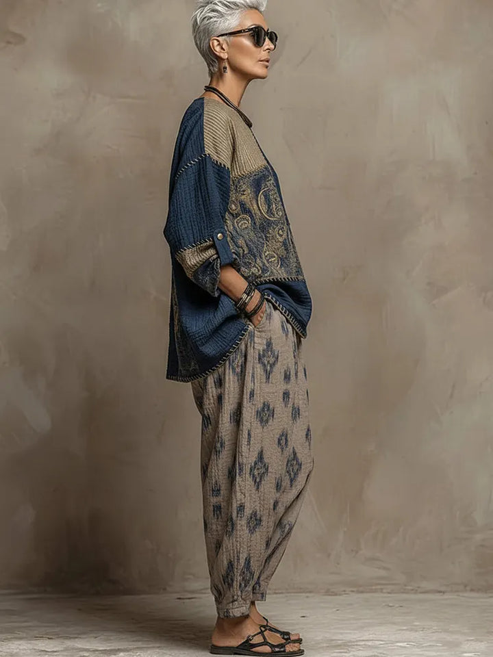 Paloma™ | Paisley Top & Trouser Set
