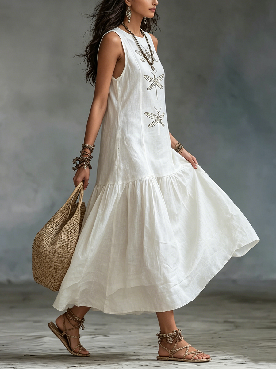 Geneva - Sleeveless Maxi Dress