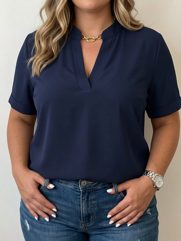 Élise — Elegant blouse with refined collar