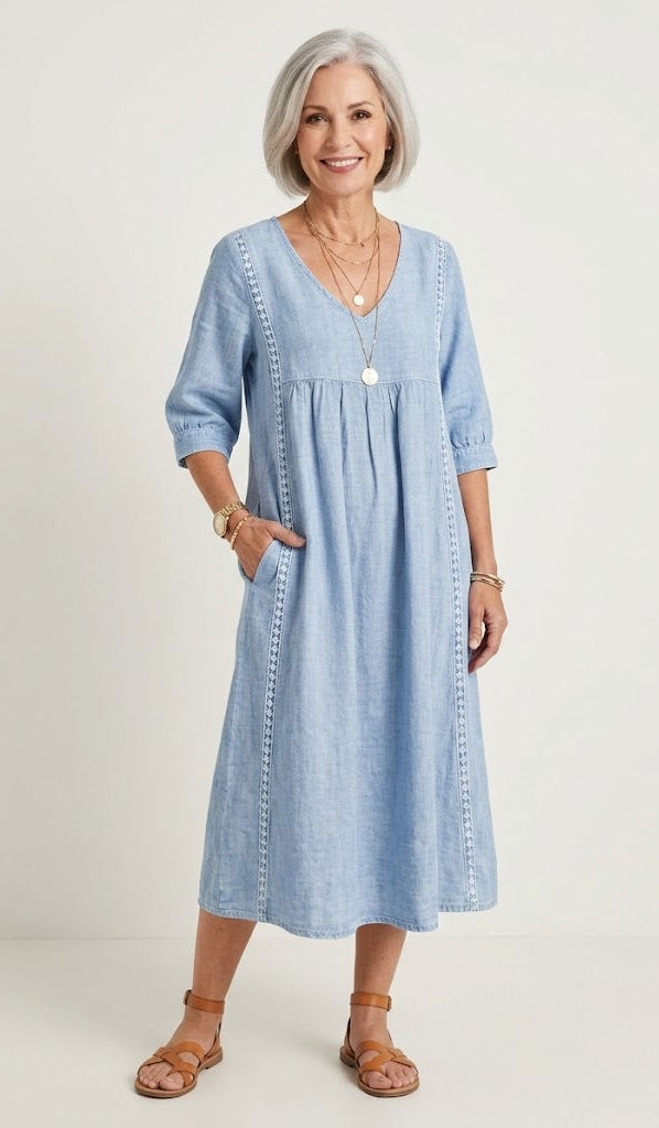 Juliette I Elegance A Line Maxi Dress