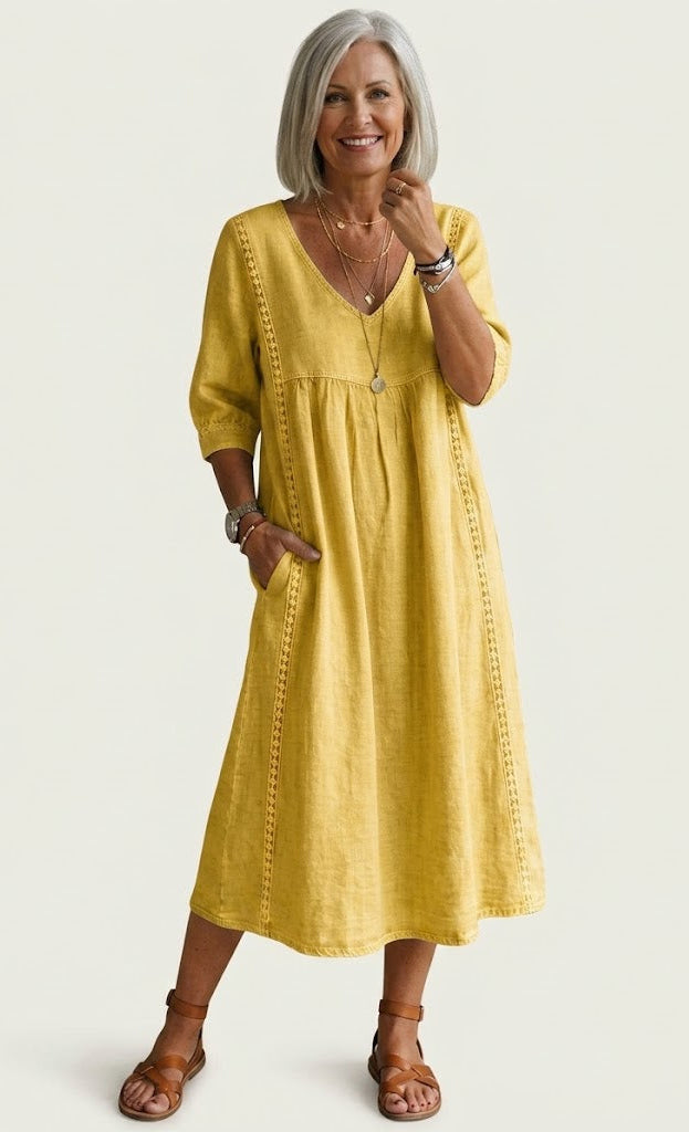 Juliette I Elegance A Line Maxi Dress