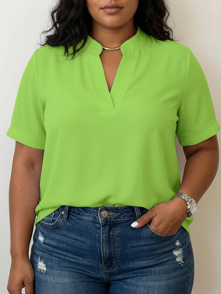 Élise — Elegant blouse with refined collar