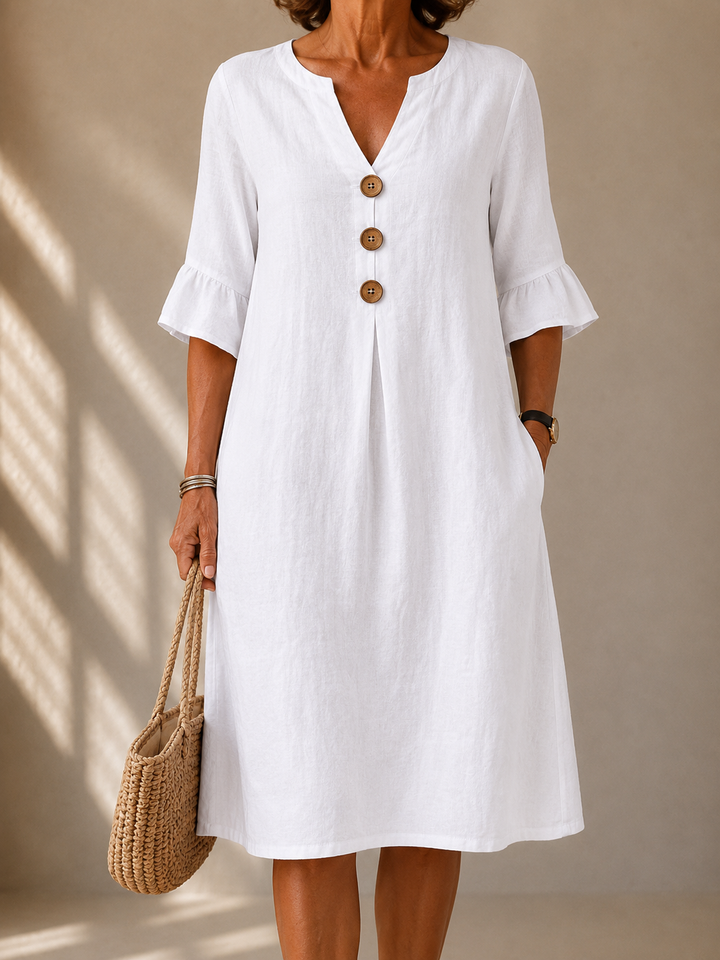 Audrey™ | Button Dress