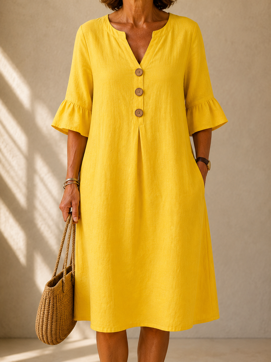 Charlotte™ | Button Dress