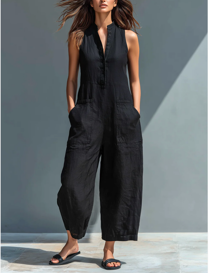 Sleeveless Minimalist Jumpsuit
