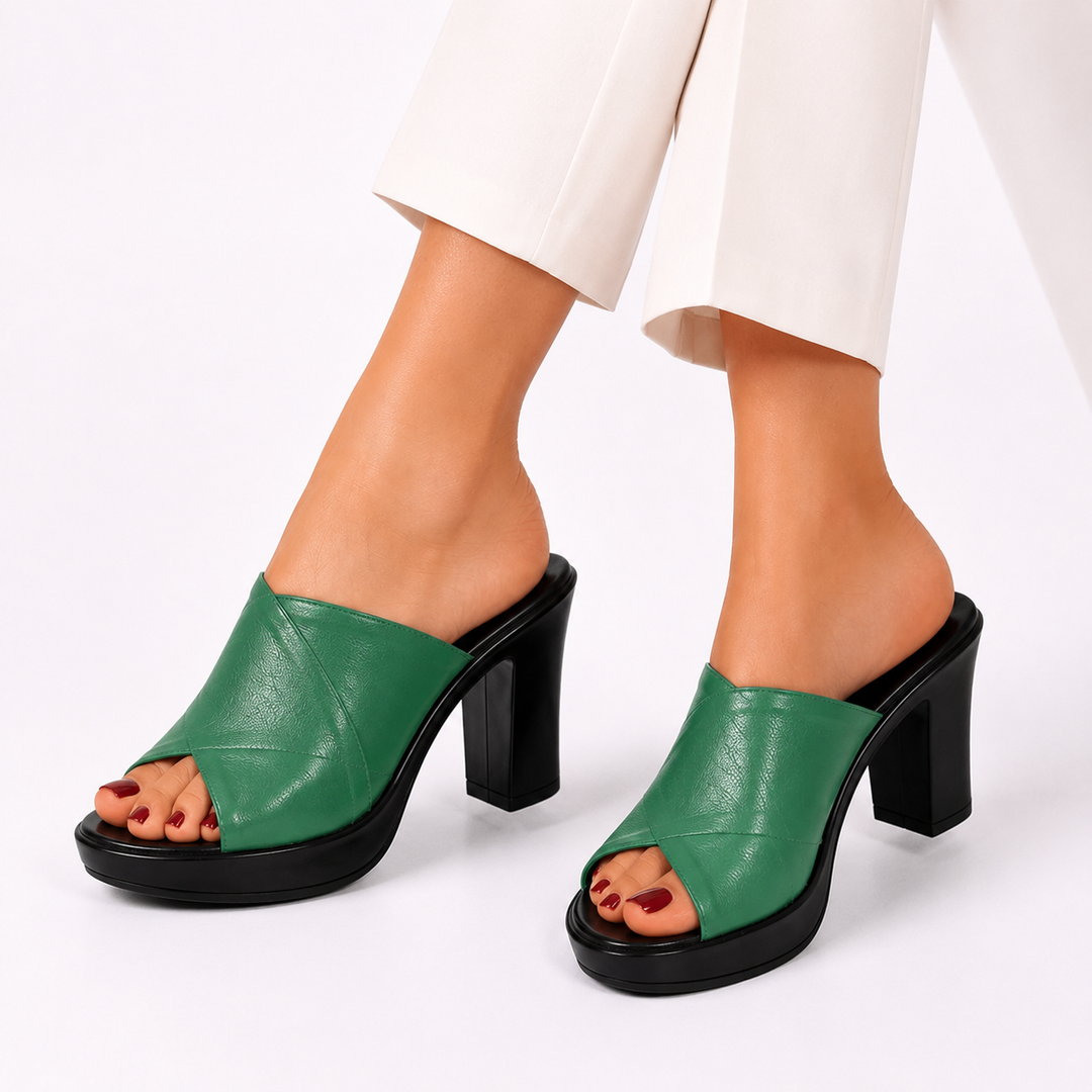 Sophia™ | Classic Comfort Slide Heels