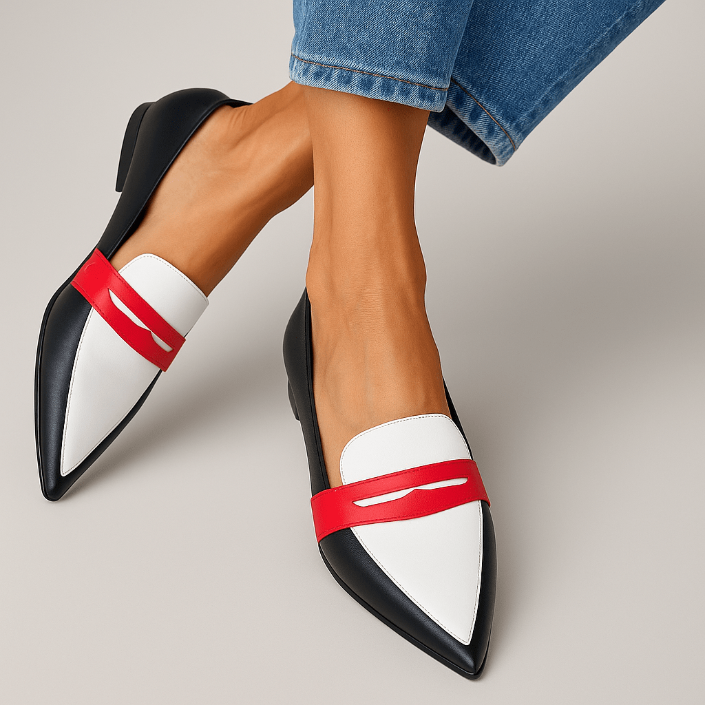 Chiara | Color-Block Loafers