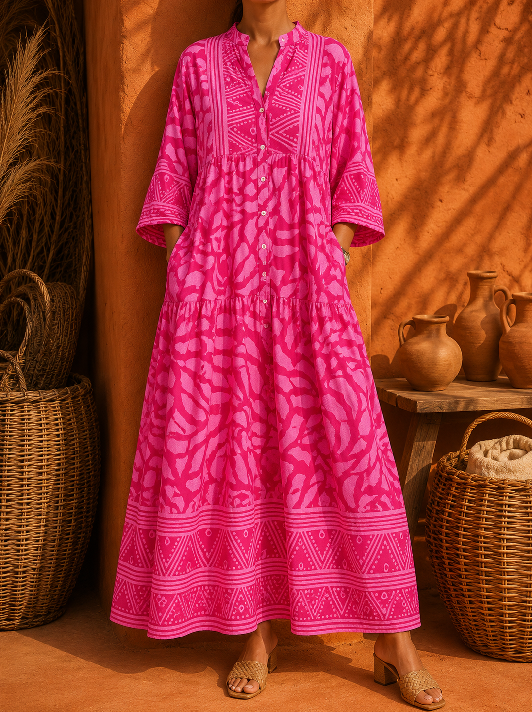 Carmilla™ | Vibrant Printed Dress