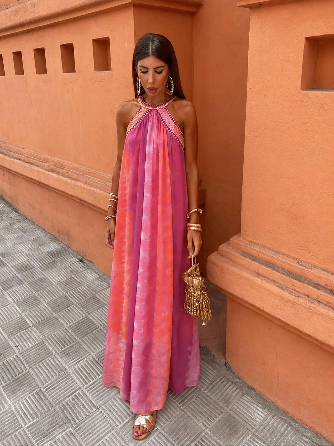 Aster | Women's Wedding Guest Ombre Dress
