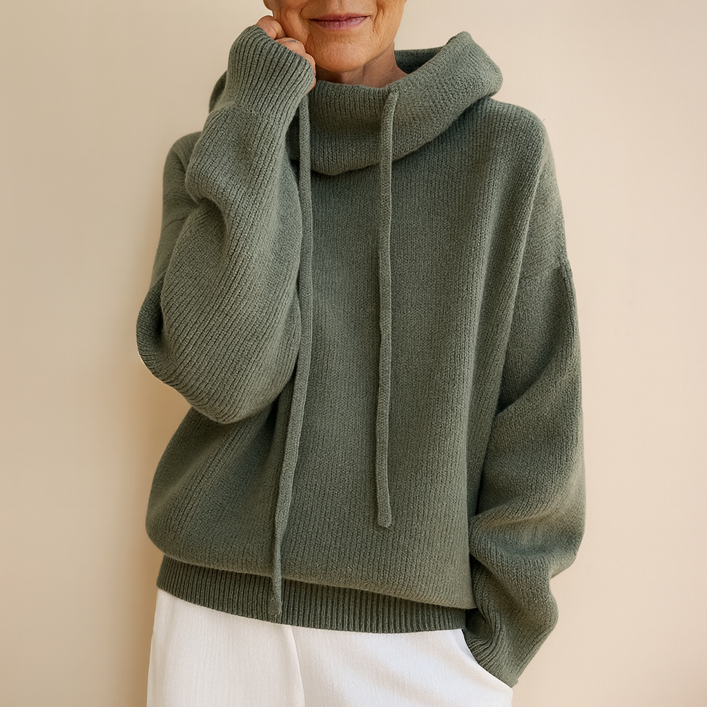 Elvire™ | Cozy Hooded Pullover Style