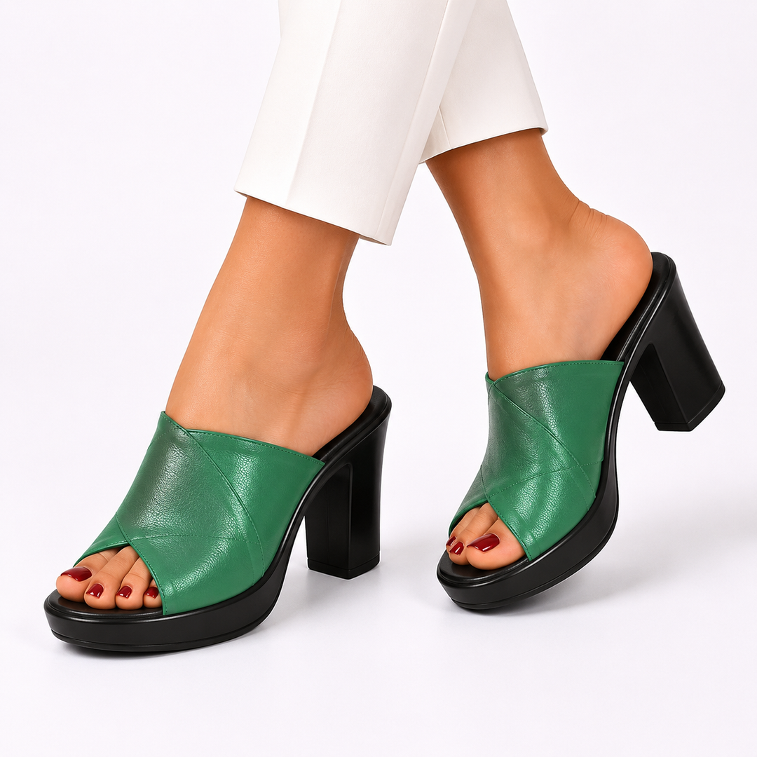 Sophia™ | Classic Comfort Slide Heels