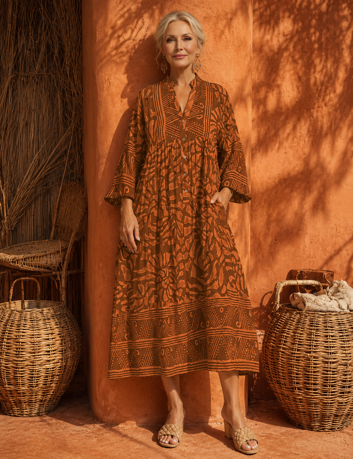 Carmilla™ | Vibrant Printed Dress