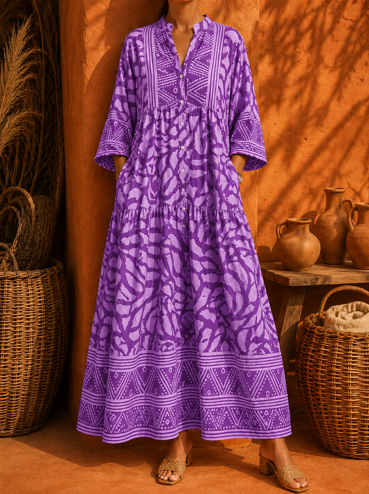 Carmilla™ | Vibrant Printed Dress