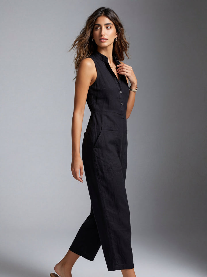 Sleeveless Minimalist Jumpsuit