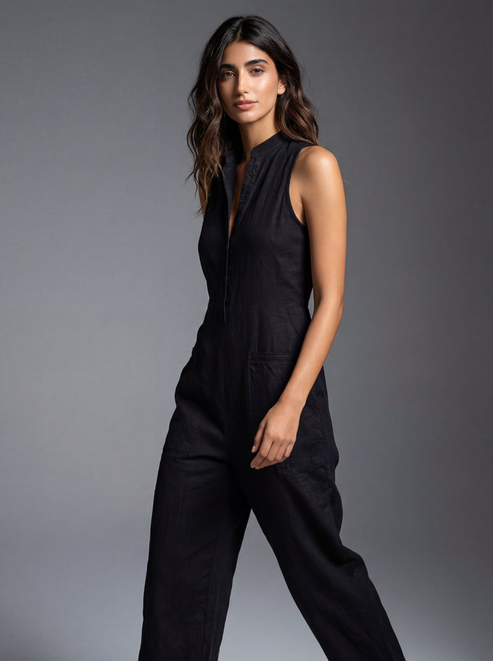 Sleeveless Minimalist Jumpsuit