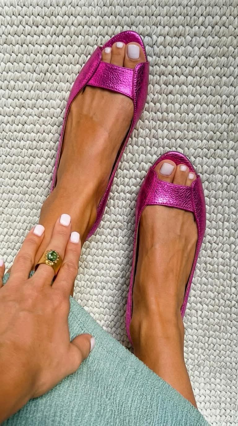 Adelina | Chic Comfort Golden Sandals