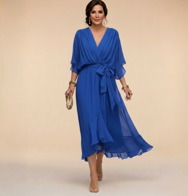 Monica | V-neck dress