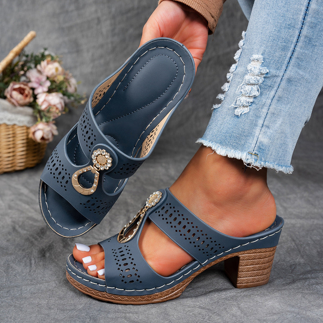 Linda | High Heel Orthopedic Comfort Sandals