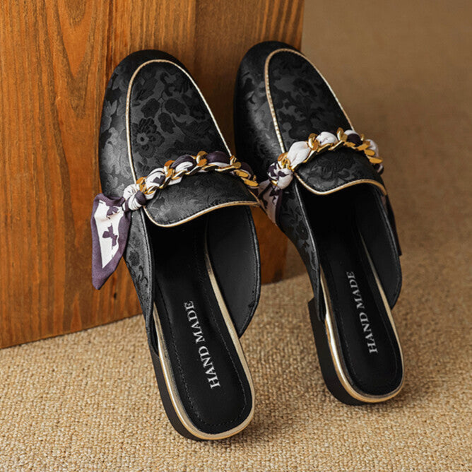 Lumor Genuine Leather Mules