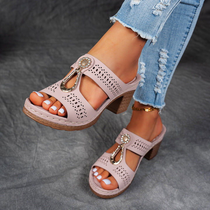 Linda | High Heel Orthopedic Comfort Sandals