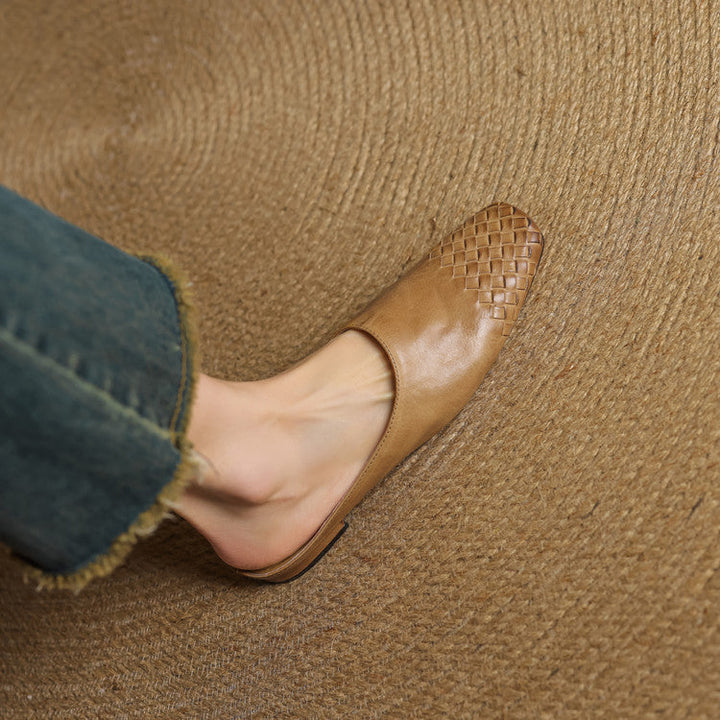 Dalvi Genuine Leather Mules